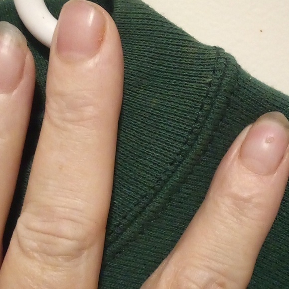 Crossgrain Lee "Jim Beam Custom Gibson Guitar" Green Sweatshirt -Size Large - Picture 8 of 9